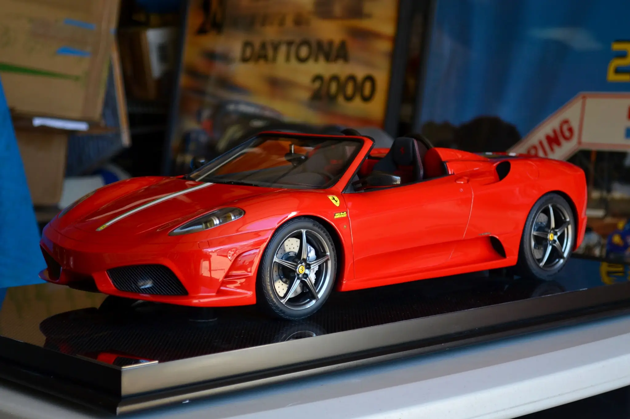 Ferrari F430 Red Ferrari Toy Car Ixo Models 1/43 Scale Diecast